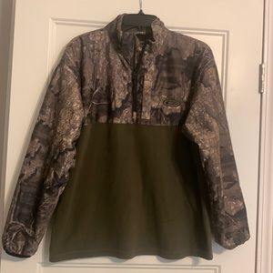 Drake half-zip fleece pullover